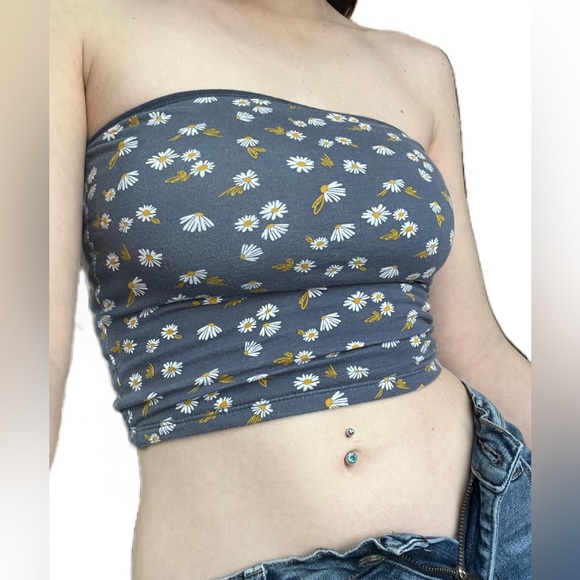 Floral Tube Top - Picture 1 of 5